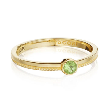 Gemstone Band Ring w/ Peridot